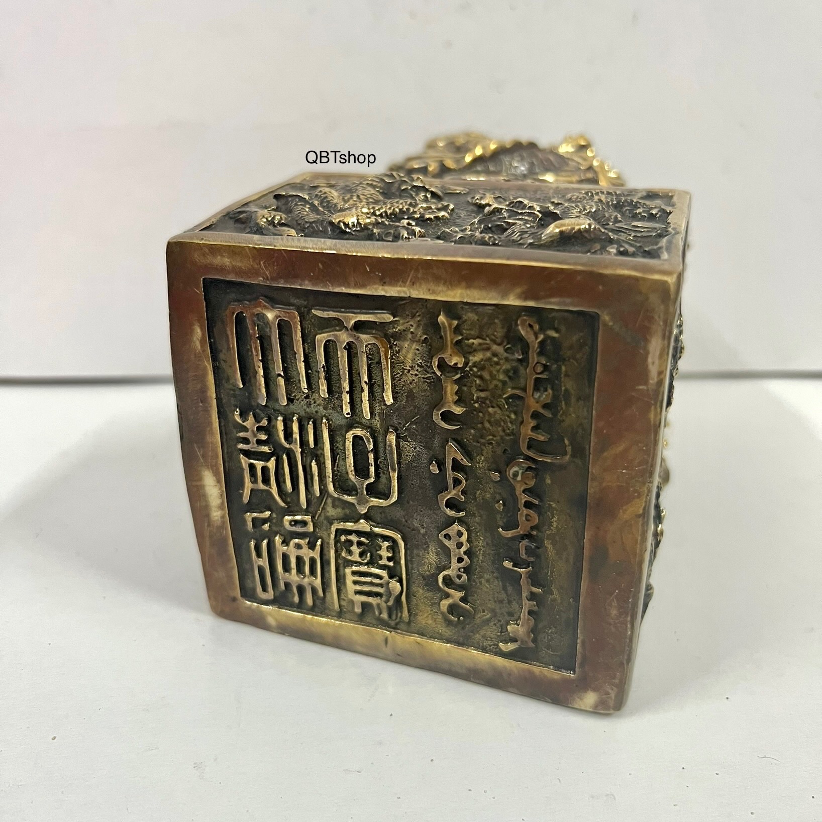 Cửu long kim ấn lớn bằng đồng