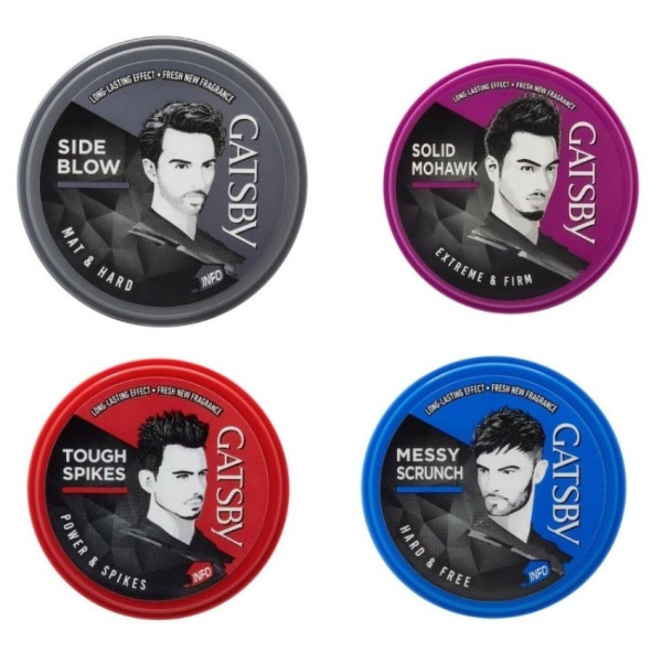 Sáp Vuốt Tóc Nam GATSBY 75g