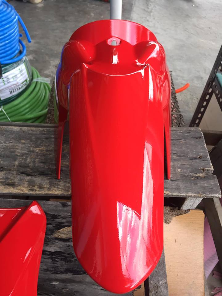 Chai Sơn xịt Samurai Màu Đỏ Honda H722