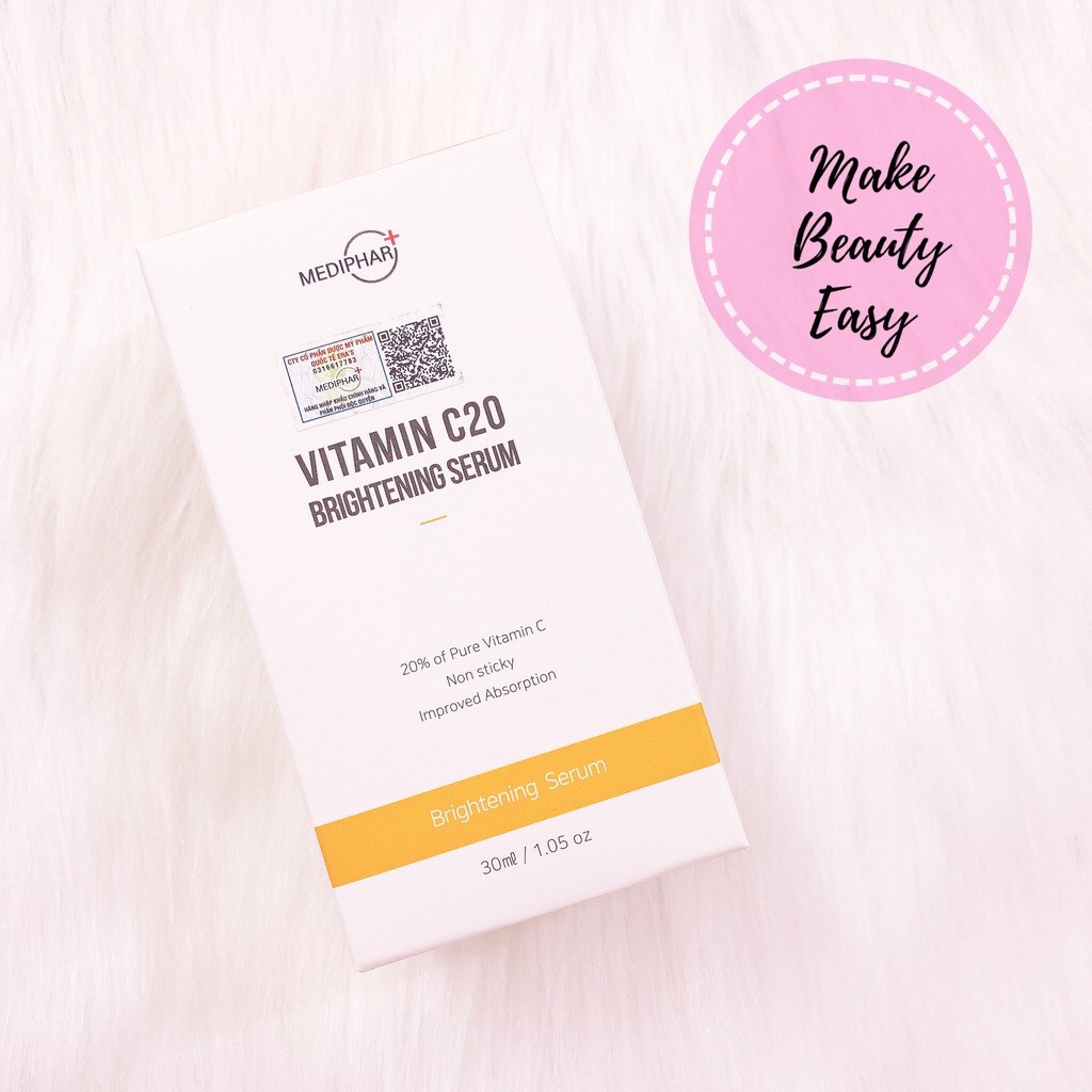 Tinh Chất Làm Sáng Da, Chống Lão Hóa Mediphar+ Vitamin C20 Brightening