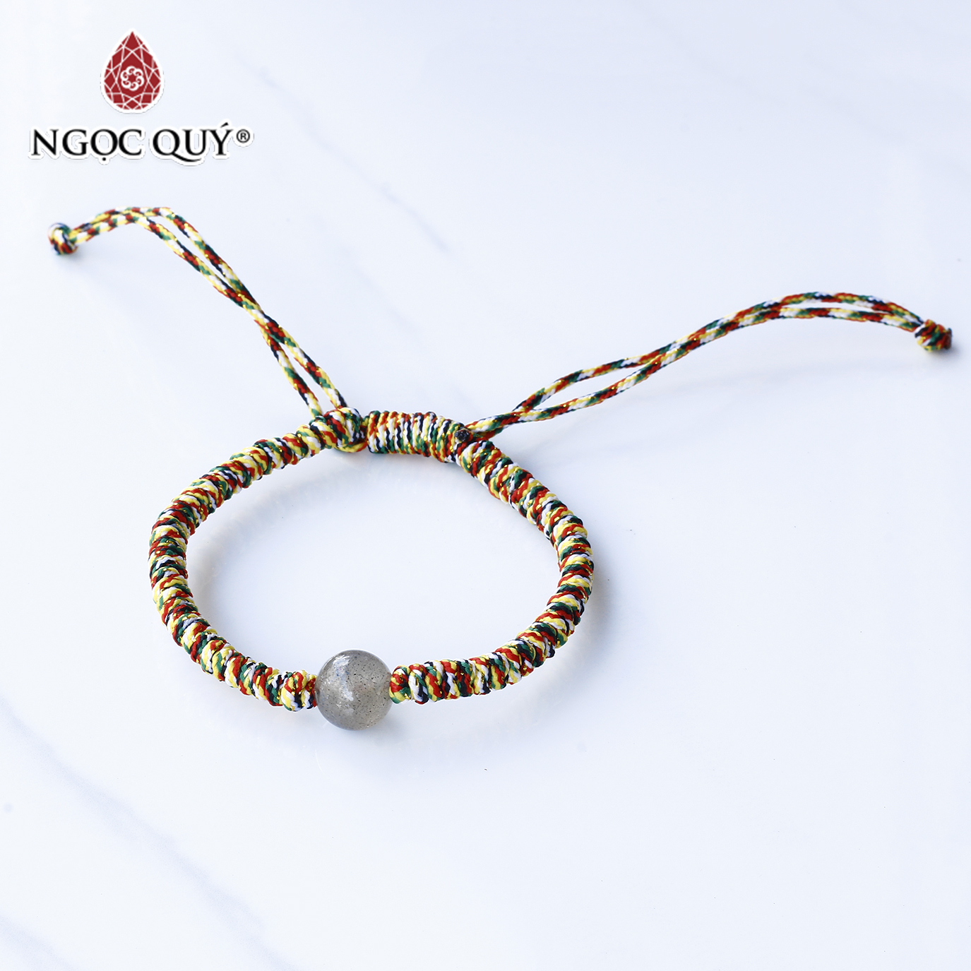 Vòng thắt dây đa sắc - Ngọc Quý Gemstones