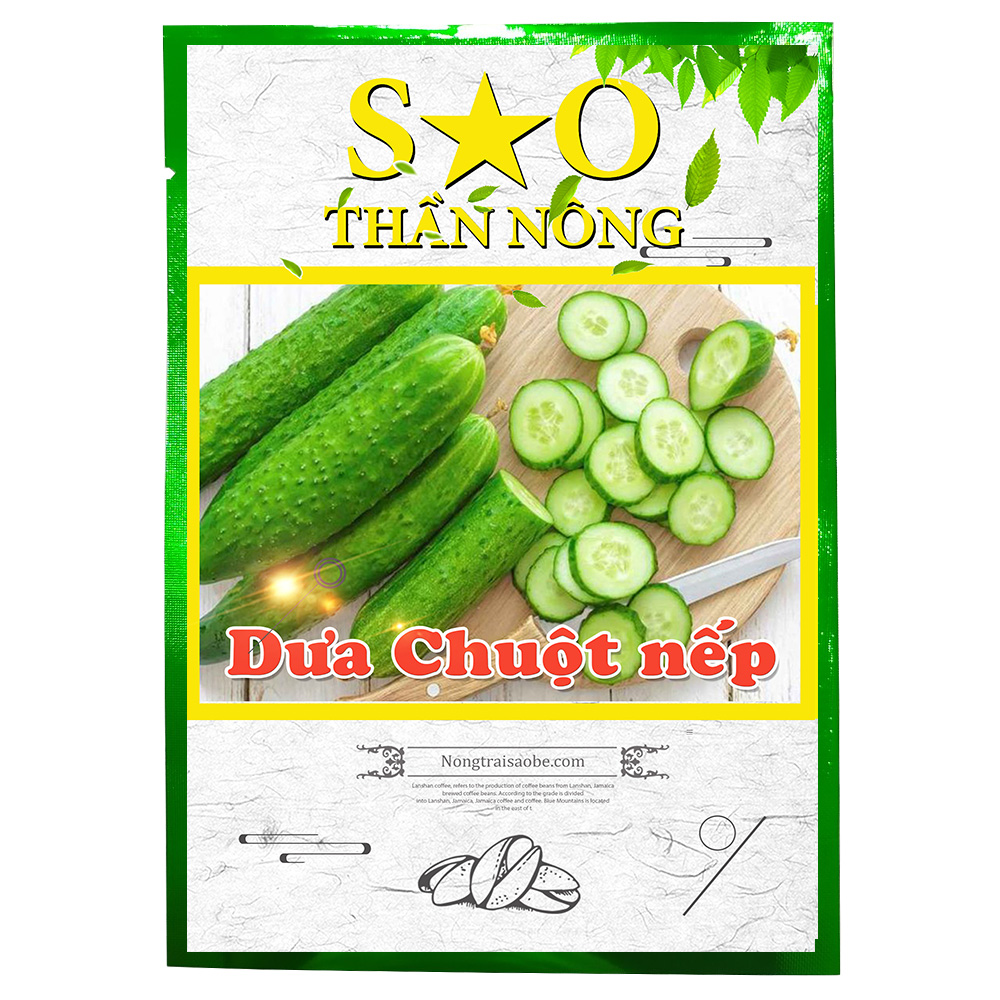 Hạt giống dưa chuột nếp cao sản - 3g-10 hạt