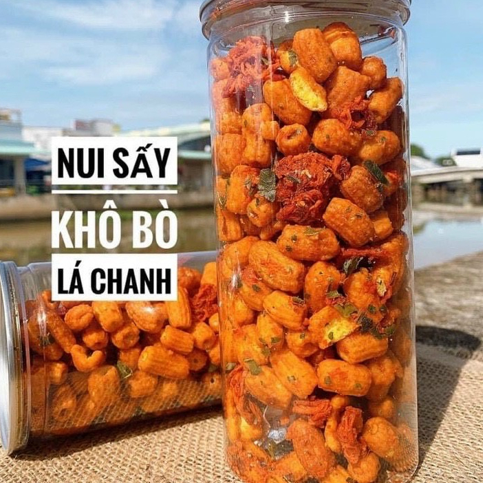 Nui vị bò lá chanh {Khối lượng tịnh, không tính bao bì}