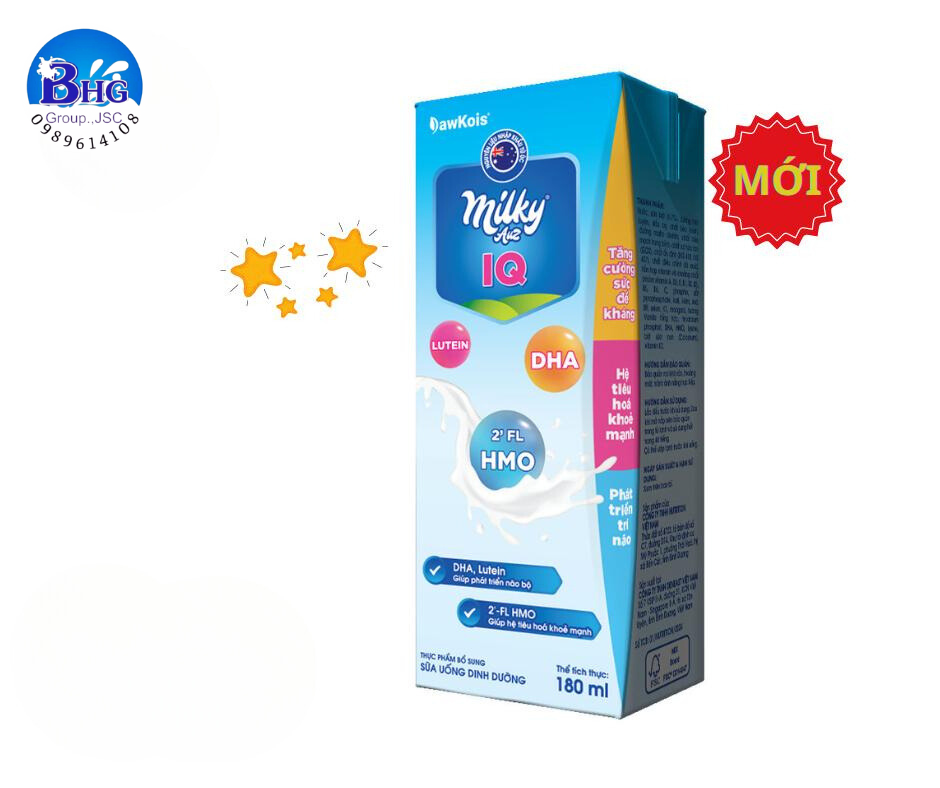 Thùng sữa pha sẵn Milky auz 110ml ,180ml