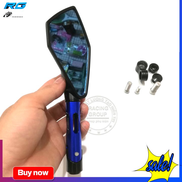[HCM]Gương chiếu hậu Rizoma 5 cạnh - Xanh Trái