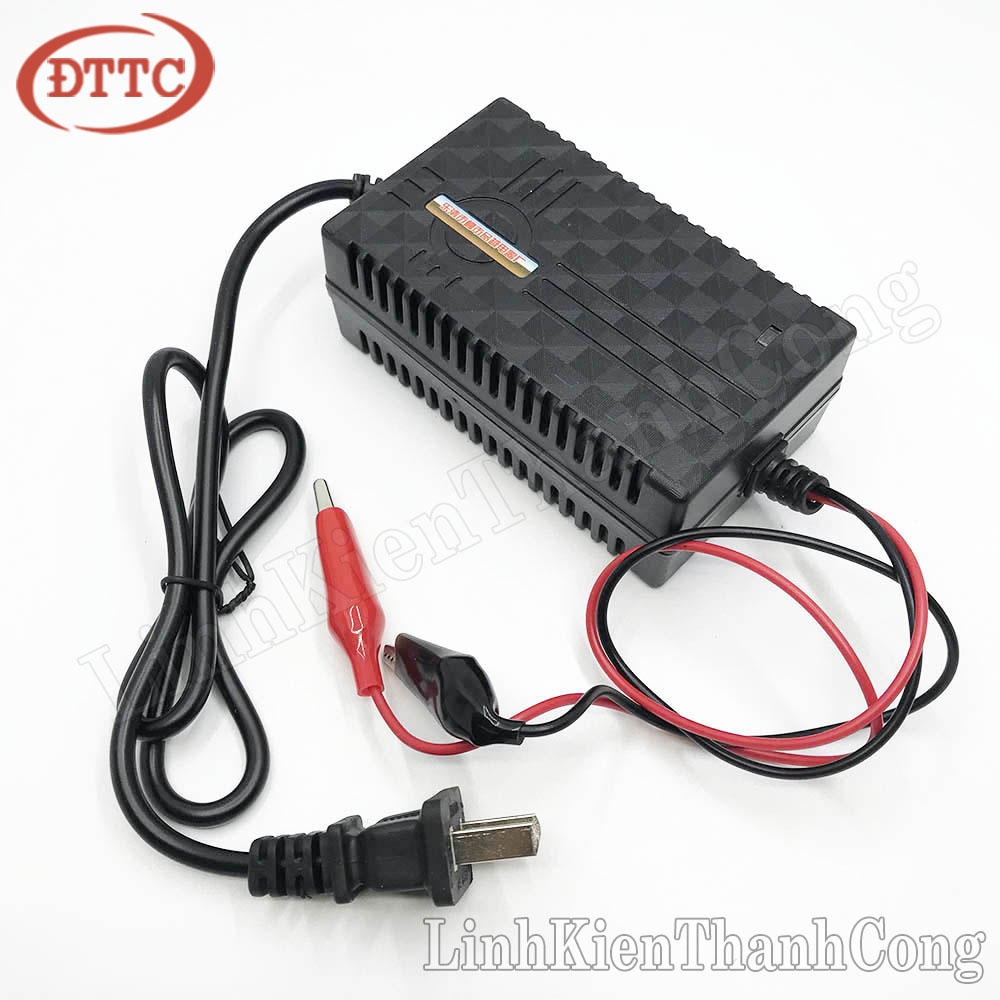 Bộ sạc acquy 12v 2a sạc acquy 0-20ah