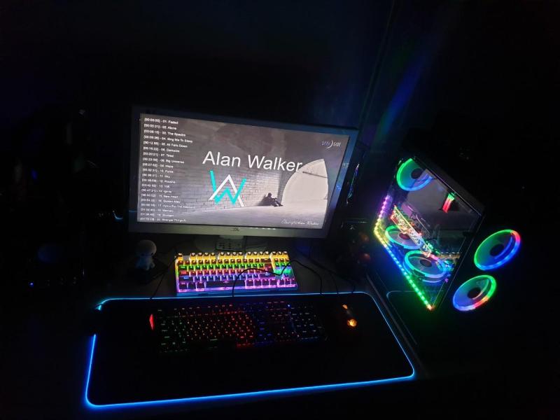 Giá Miếng lót chuột LED RGB - Mousepad Led RGB full size 80cm x 30cm