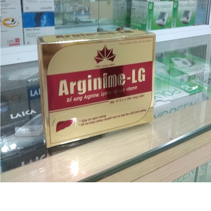 Bổ gan,giải độc gan Arginime LG