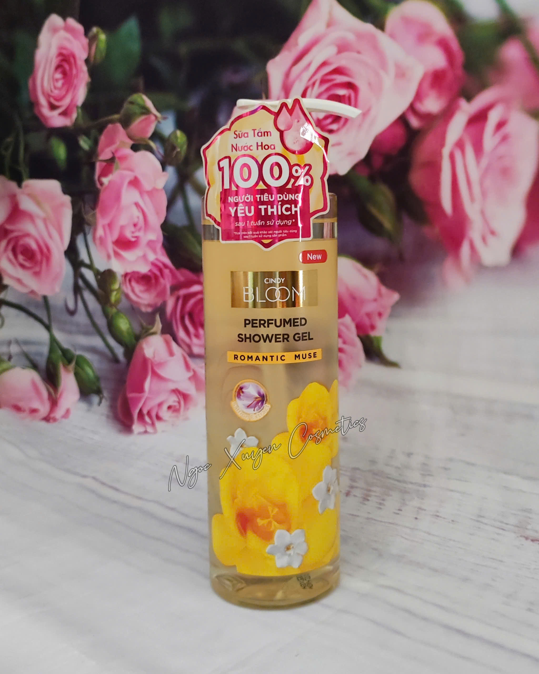 SỮA TẮM NƯỚC HOA CINDY BLOOM 640G