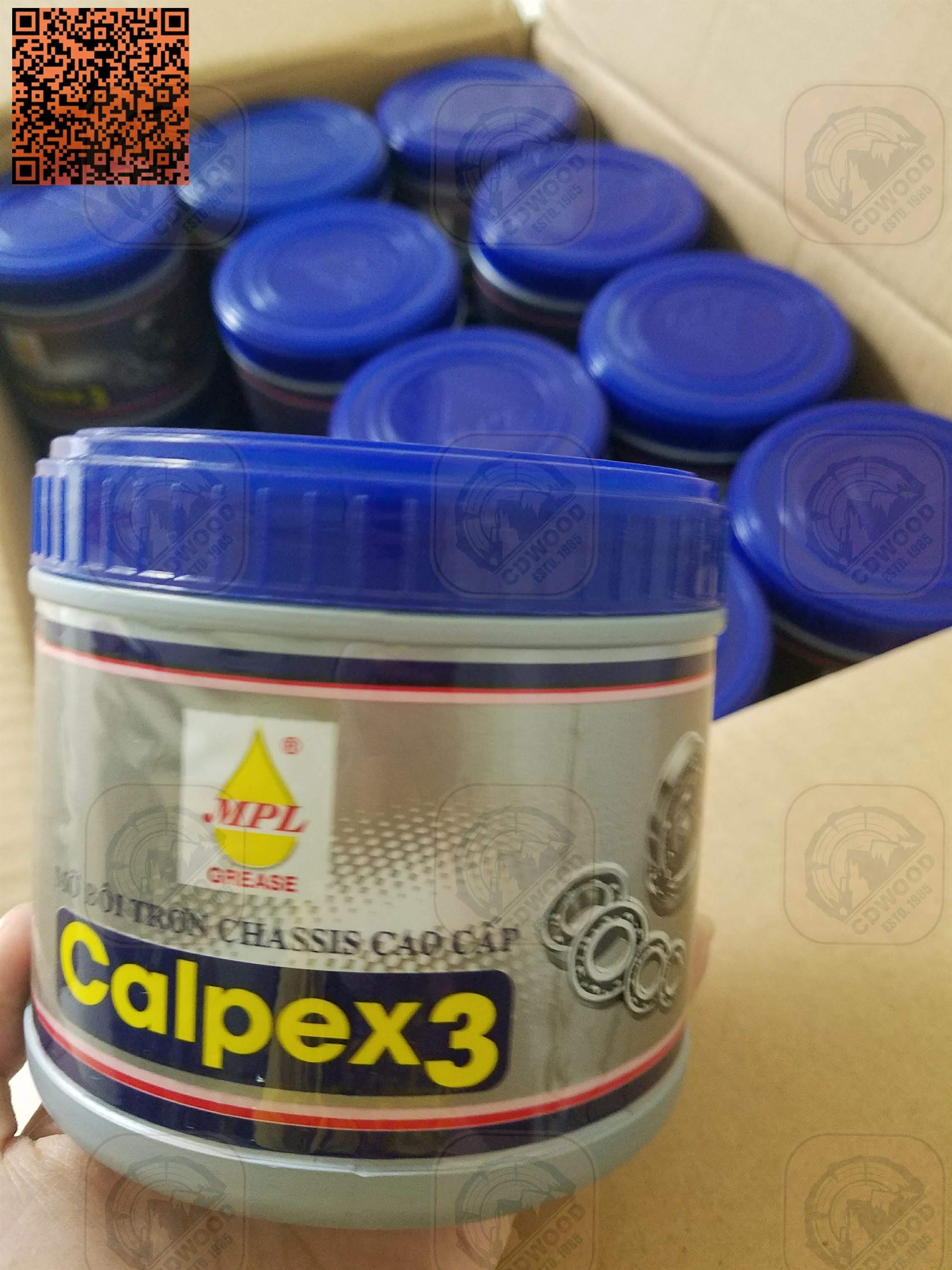 Mỡ bôi trơn kháng nước Calpex lon 500gr