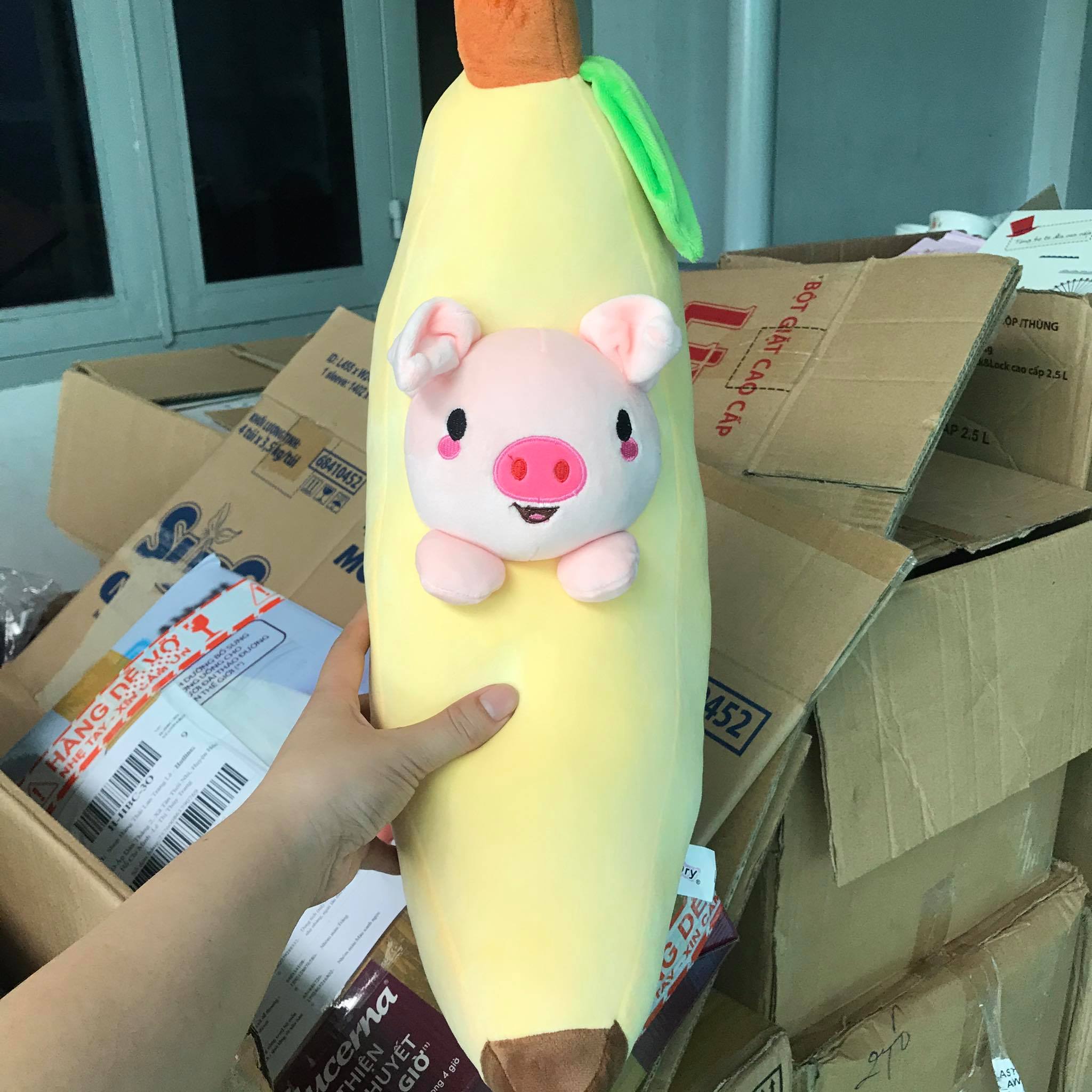 Gấu Bông Hình Trái Chuối Dễ Thương