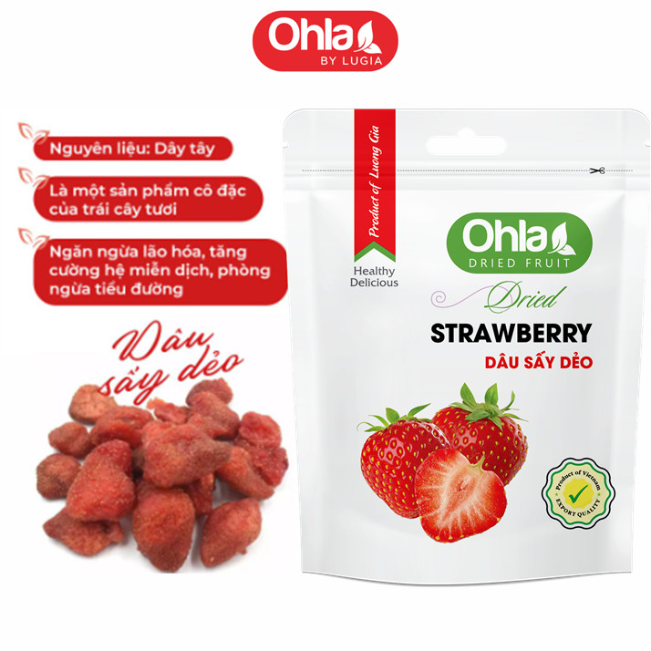 Dâu sấy dẻo Ohla - 100g