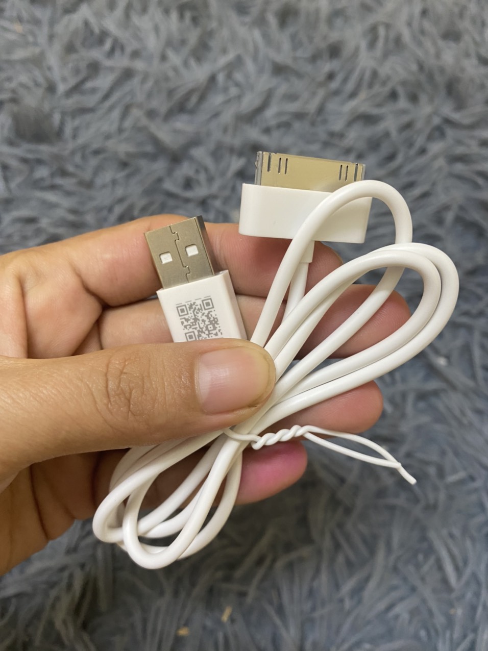 bộ sạc iphone 4, 4s củ dẹt
