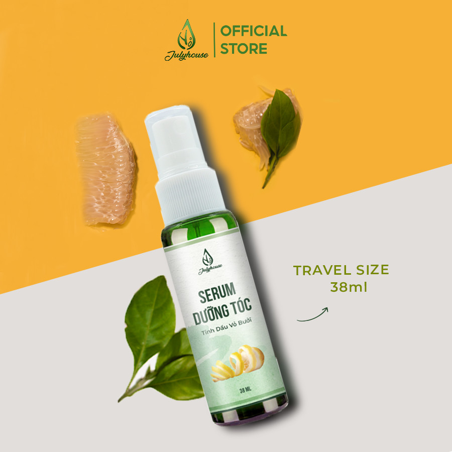 Serum dưỡng tóc tinh dầu Bưởi 38ml JULYHOUSE kích thích mọc tóc nhanh