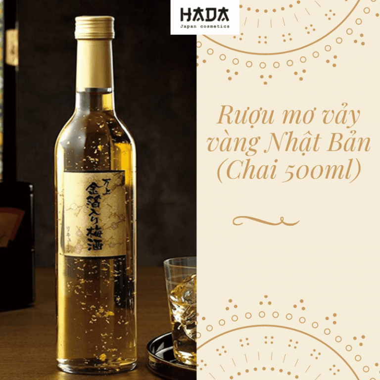 Rượu mơ vảy vàng Nhật Bản (Chai 500ml)- HADACOSMETIC