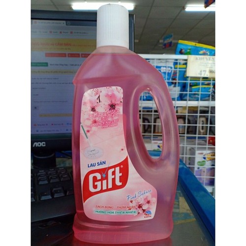 Nước Lau Sàn Gift Pink Sakura 1 lít