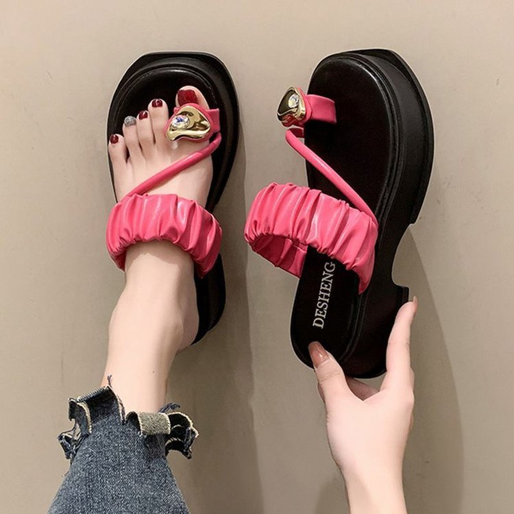 Women's Sandals, Flip-Flops with Rhinestones 2023