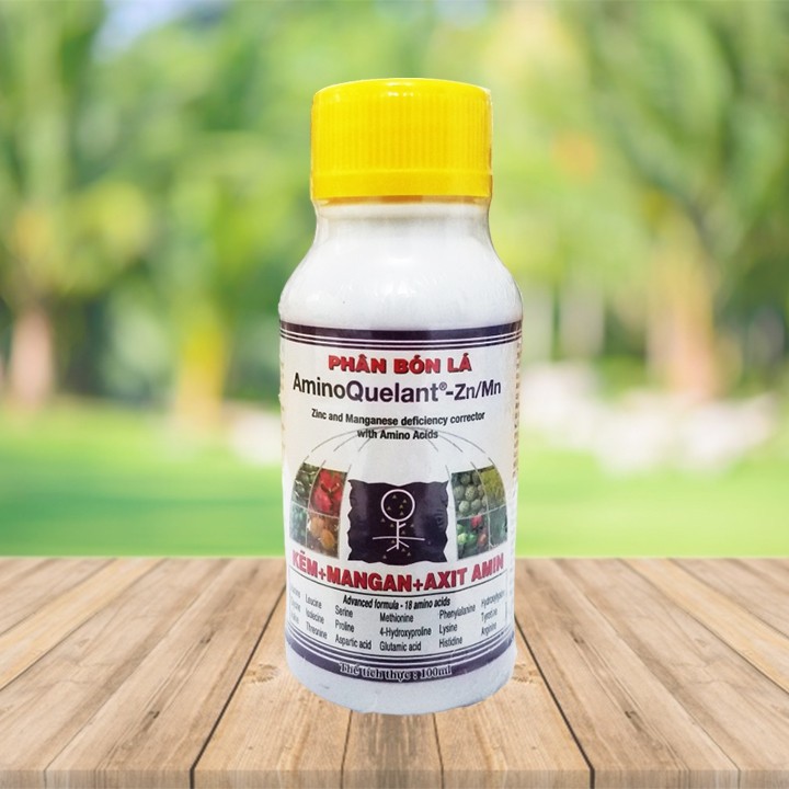 Phân bón lá Amino Quenlant Zn Mn chai 100ml