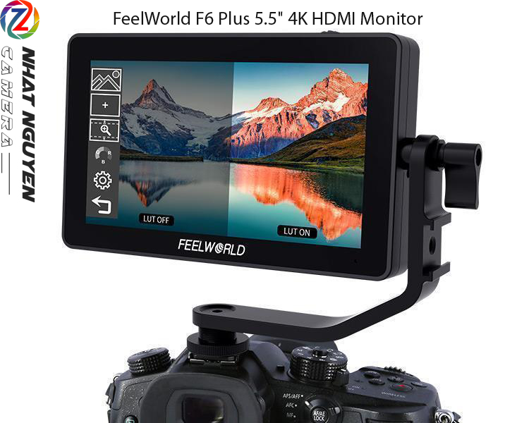 Màn hình feelworld f6 plus 5.5 inch 4k hdmi - monitor feelworld f6 plus v2