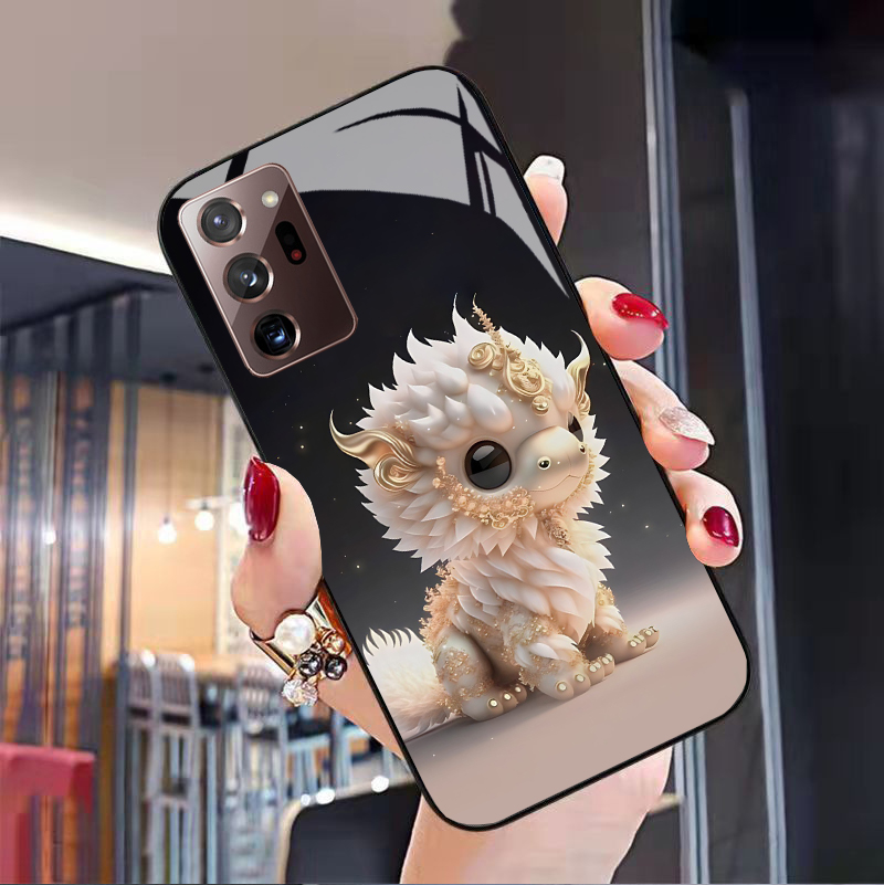Ốp lưng samsung note 20, note 20 ultra thiết kế bộ 12 con giáp sang trọng, dễ thương