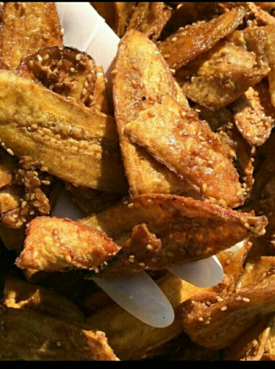 CHUỐI SẤY MÈ GIÒN