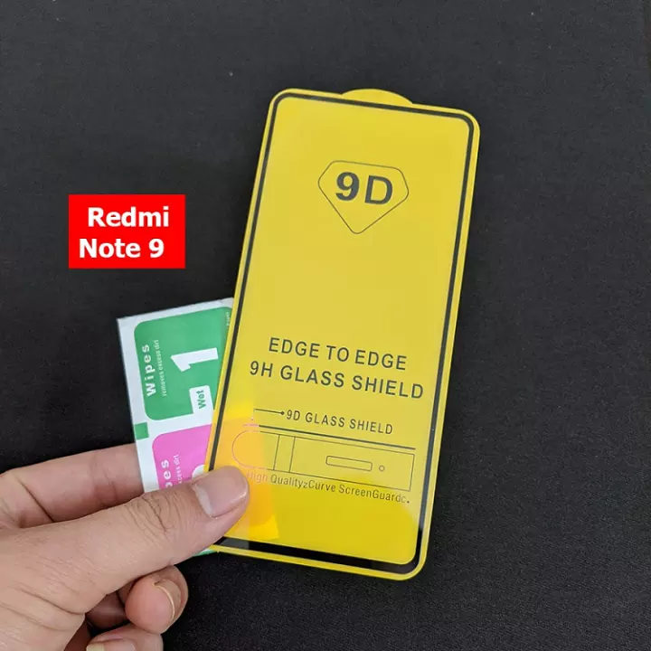 Kính cường lực xiaomi redmi note 9 full màn 9d