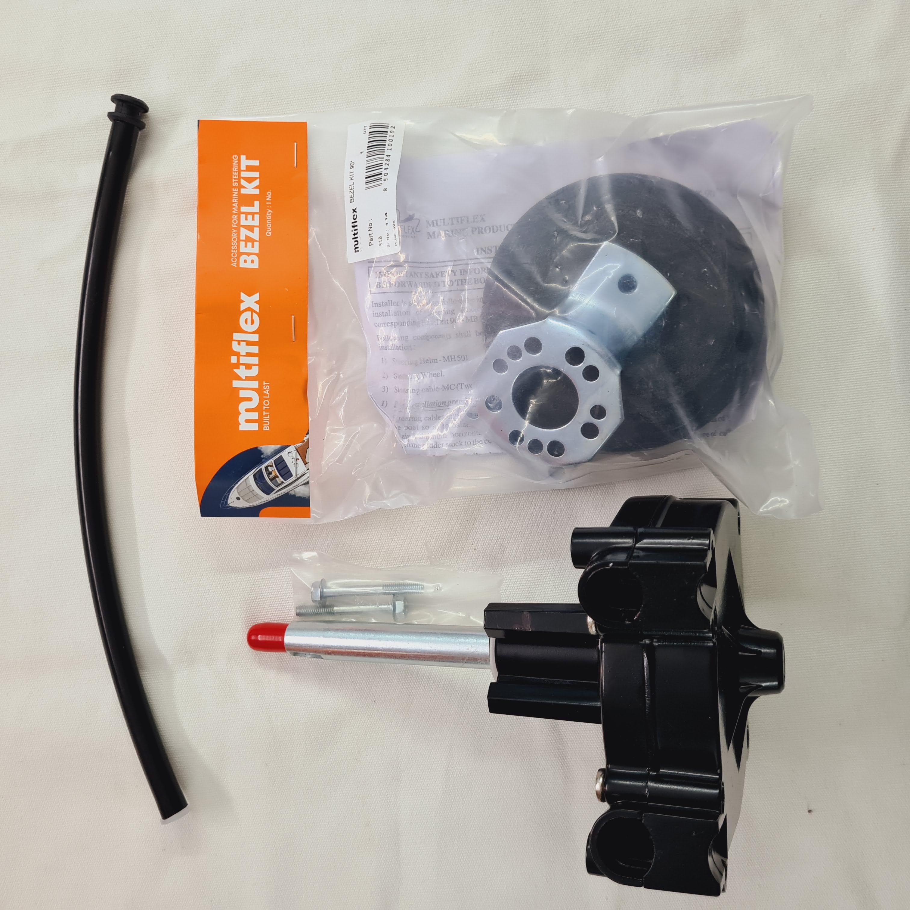 Trọn bộ lái cơ cano LM-H-101 (Ấn Độ) - Ổ lái + dây lái