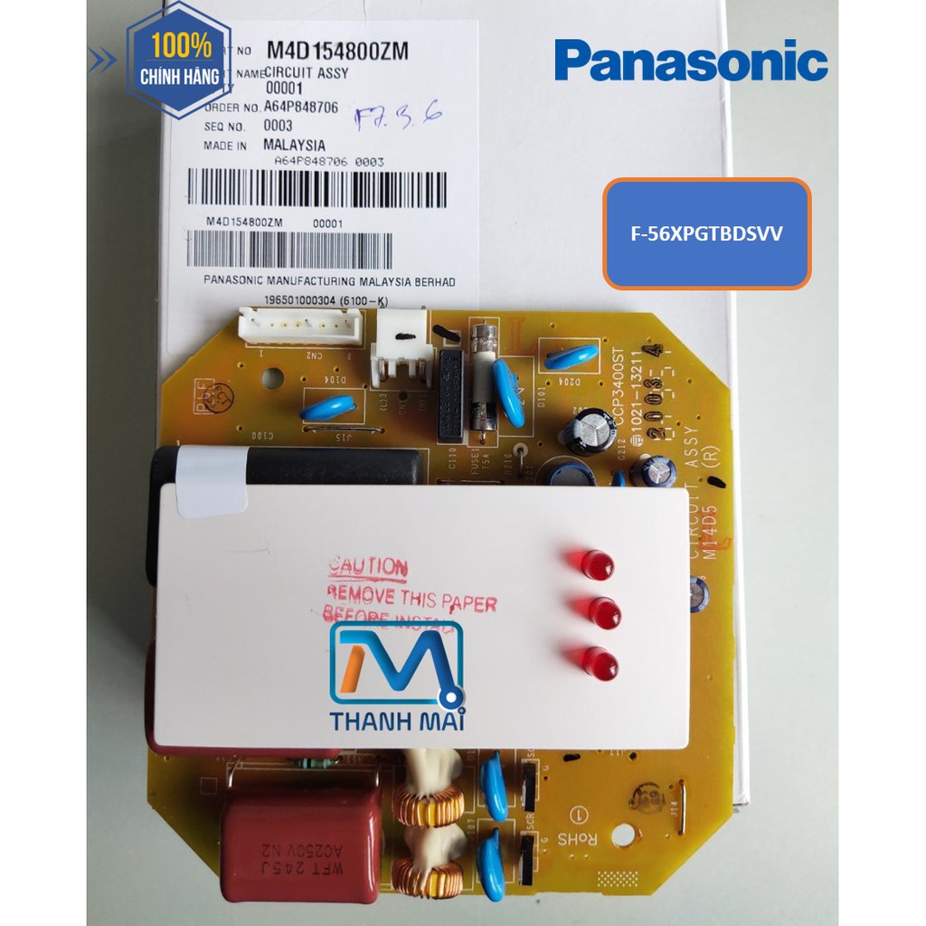 Bo mạch điều khiển quạt panasonic f-56xpgtbdsvv