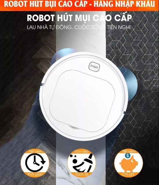 ROBOT HÚT BỤI LAU NHÀ ROBOT HÚT BỤI TỰ ĐỘNG THÔNG MINH nhất 2023 Tự động phát hiện các đồ nội thất, dễ dàng làm sạch các vị trí như giường, tủ, ghế sofa.BẢO HÀNH 12 THÁNG