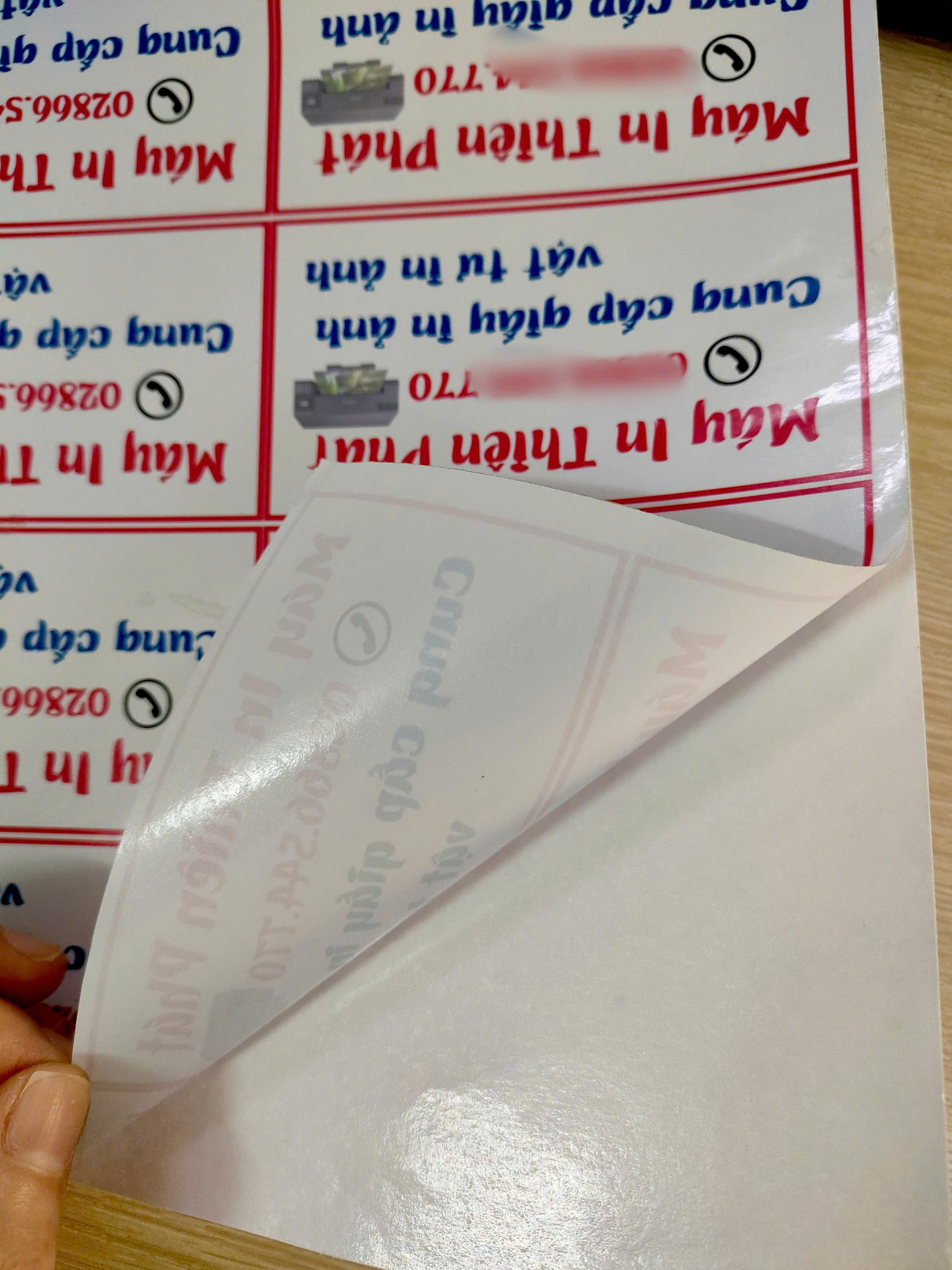 [HCM]DECAL SỮA A4 50 Tờ/ Xấp