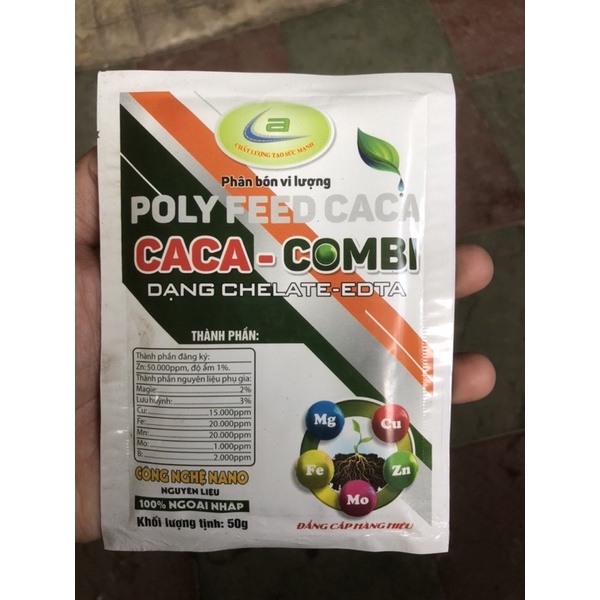 Phân bón Siêu vi lượng ComBi Caca
