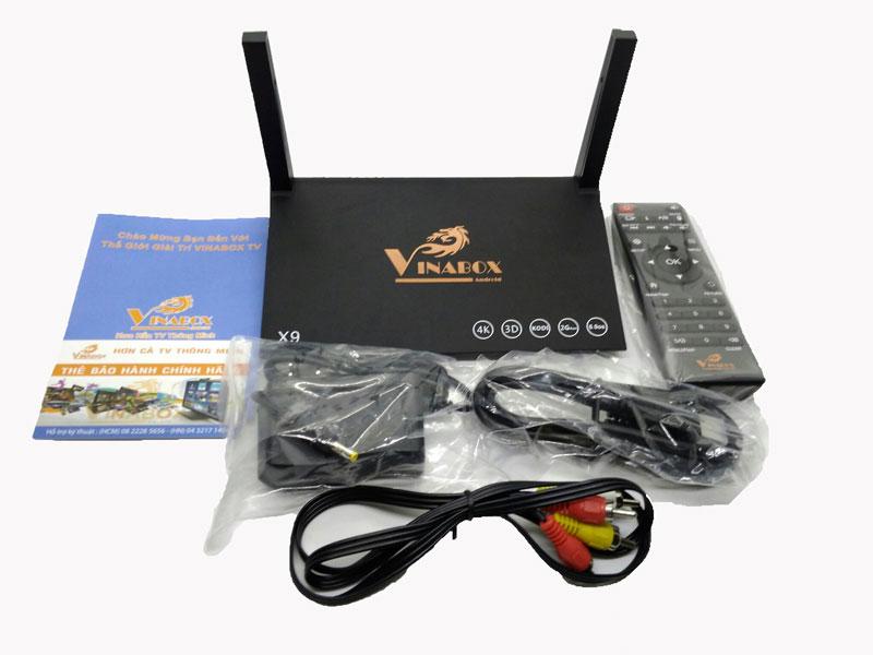 [HCM]VINABOX X9 + REMOTE ĐIỀU KHIỂN GIỌNG NÓI