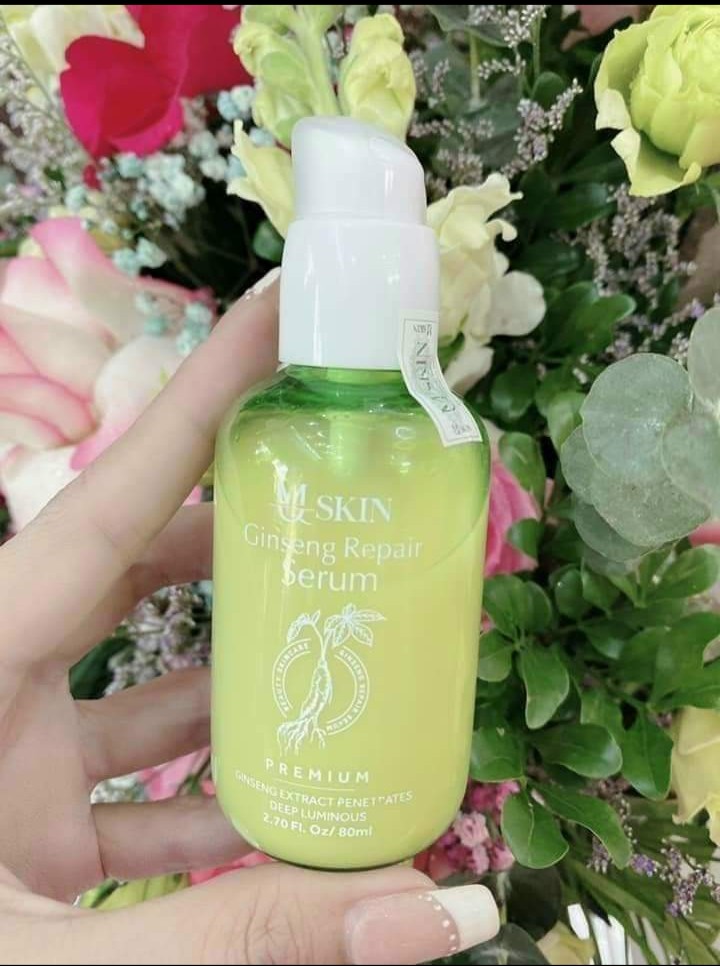 thay da nhân sâm MQ SKIN tái tạo da mới