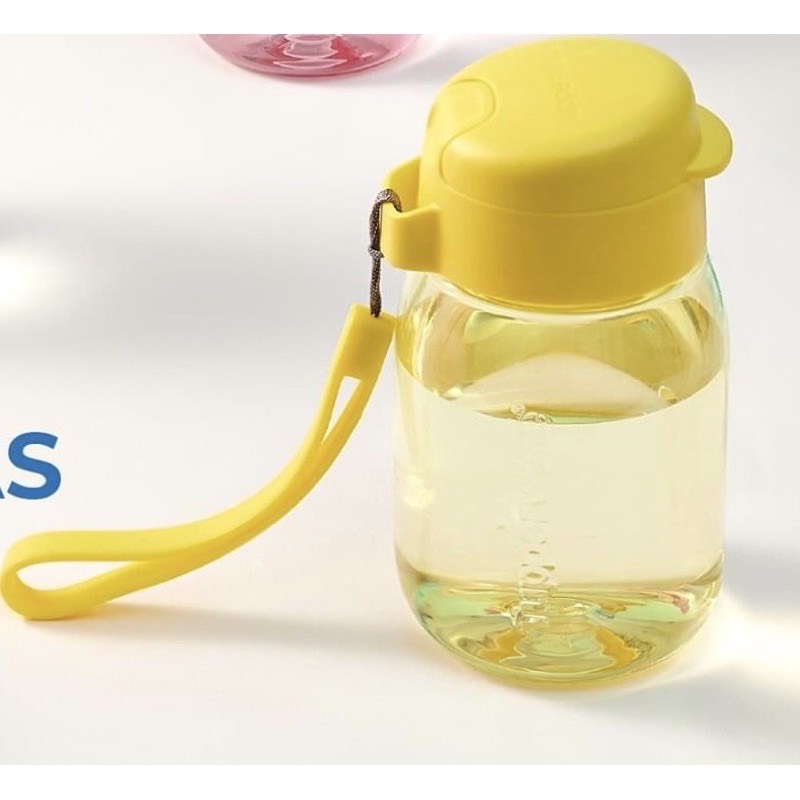 Bình nước tupperware có ống hút cho bé mini lohas 350ml