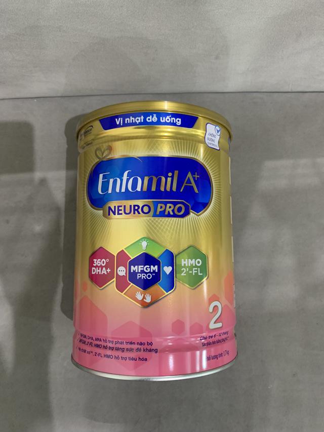 Sữa Bột Enfamil A+ 2 - Hộp 1,7kg (Cho trẻ từ 6~12 tháng tuổi)
