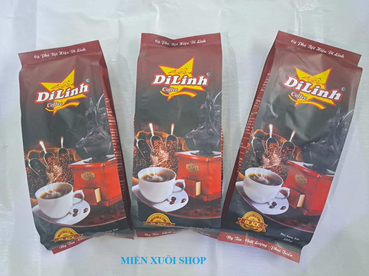 01 kg (500g x2 gói) cà phê Di Linh