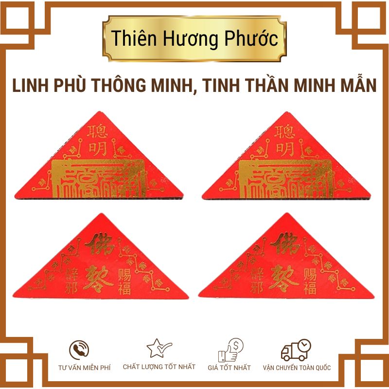 Linh phù quan âm cầu may mắn bình an