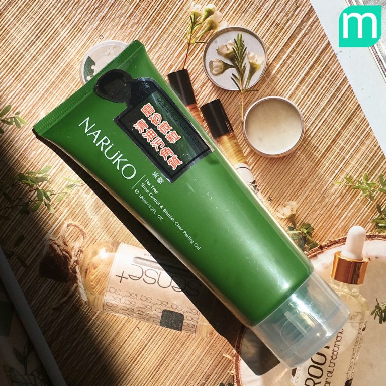 Tẩy Da Chết Naruko Tea Tree Shine Control Blemish Clear Peeling Gel 120g
