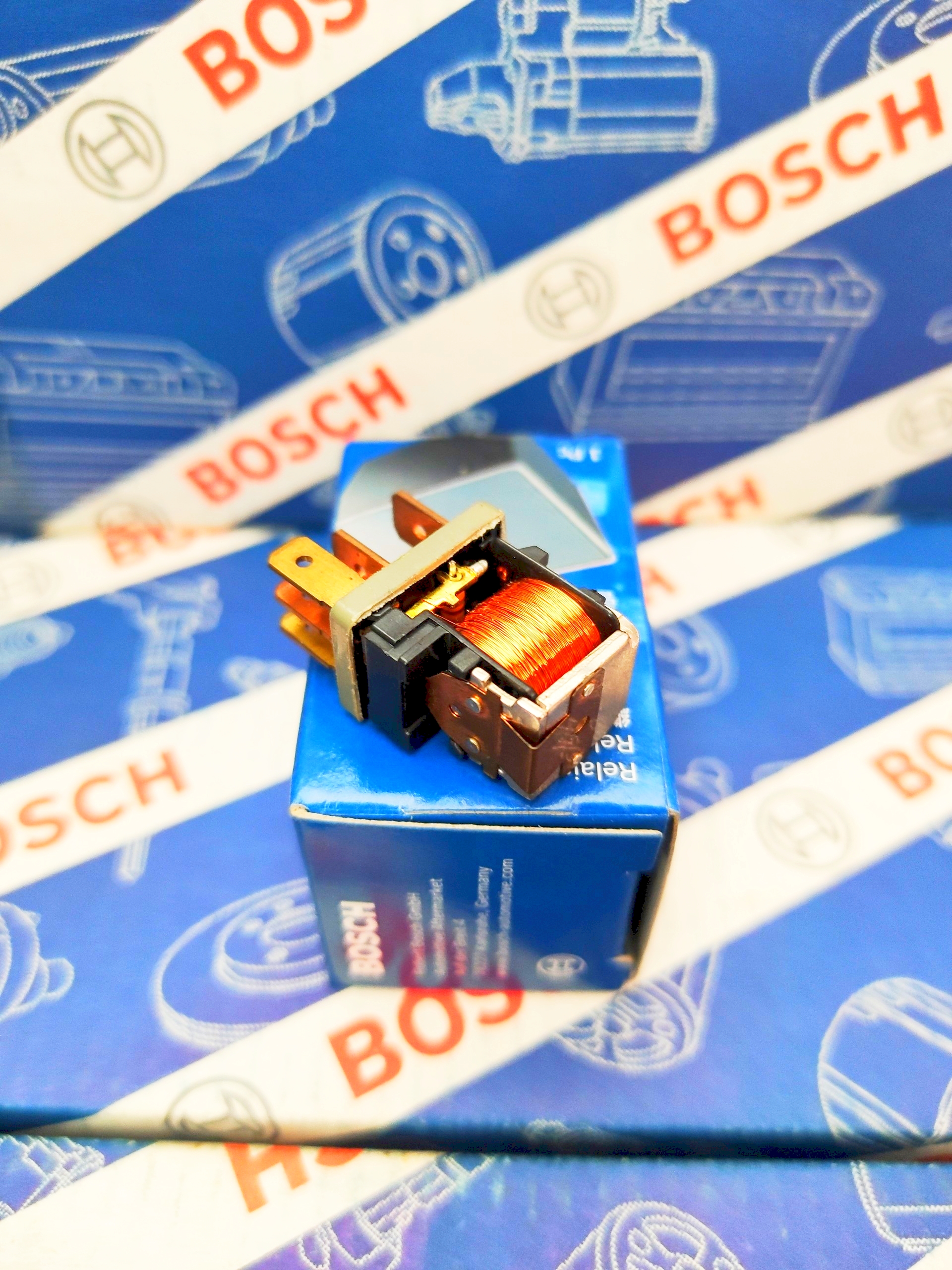 Relay Rờ le Bosch 4 Chân 12V 30A - Relay 453