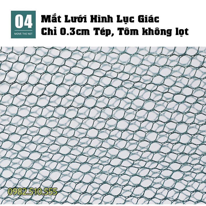 Vó Bắt Tôm, Cua, Cá, Tép.. A Cường