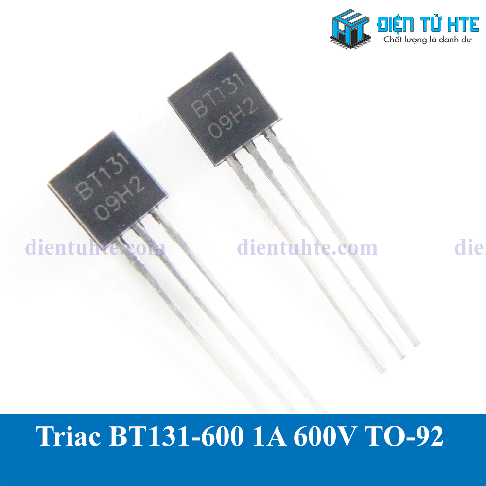 Combo 10 con Triac BT131-600 1A 600V TO-92