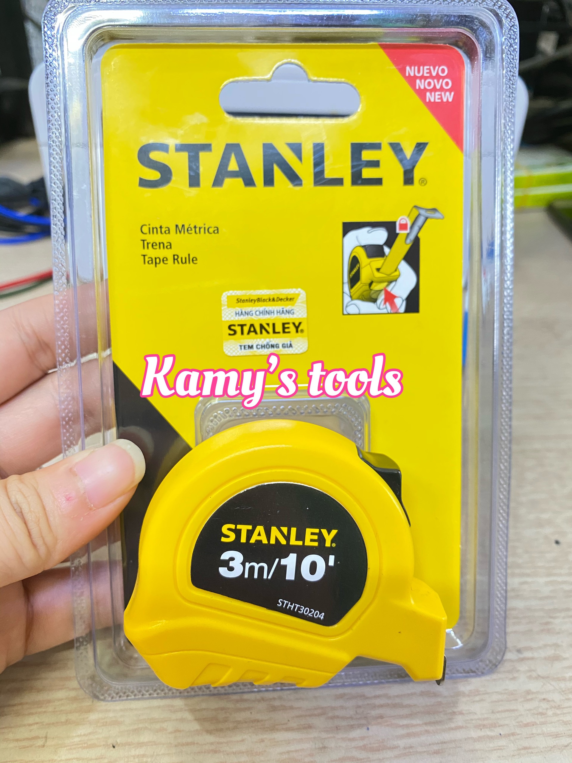 [HCM]Thước cuộn 3m Stanley STHT30204 (Thước kéo 3m)