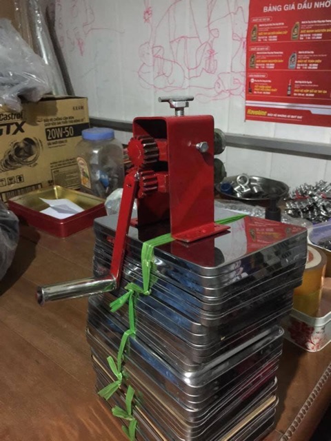 Phôi Ép Biển Số Xe Máy Quyền Linh
