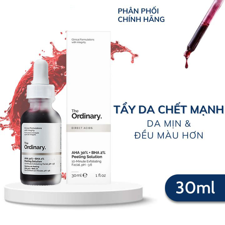 serum The Ordinary AHA 30% + BHA2 % Peeling Solution - 30ml