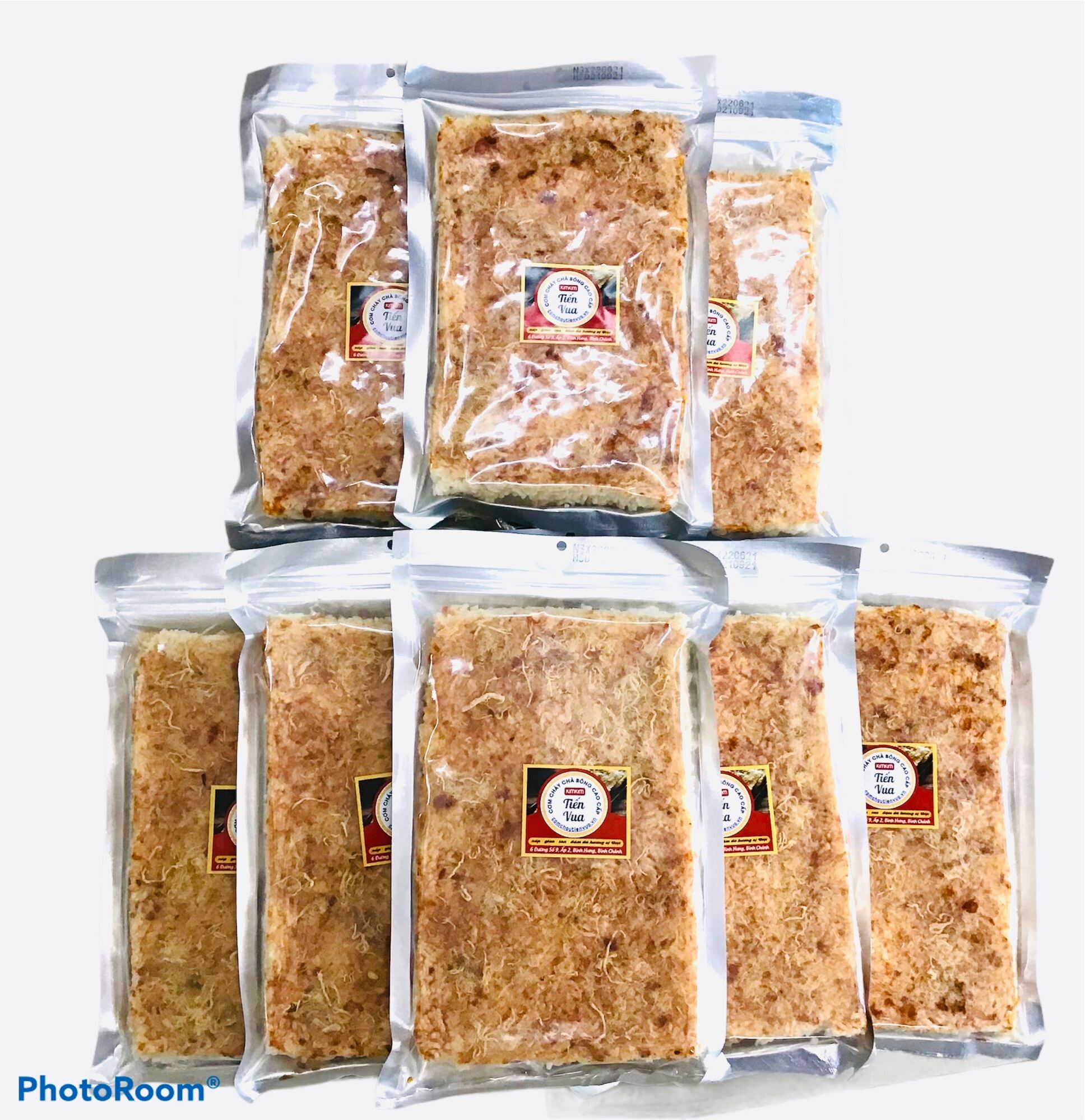 (COMBO SỈ SỈ )10 Gói cơm cháy chà bông loại 1 (180g /1 gói zipper)