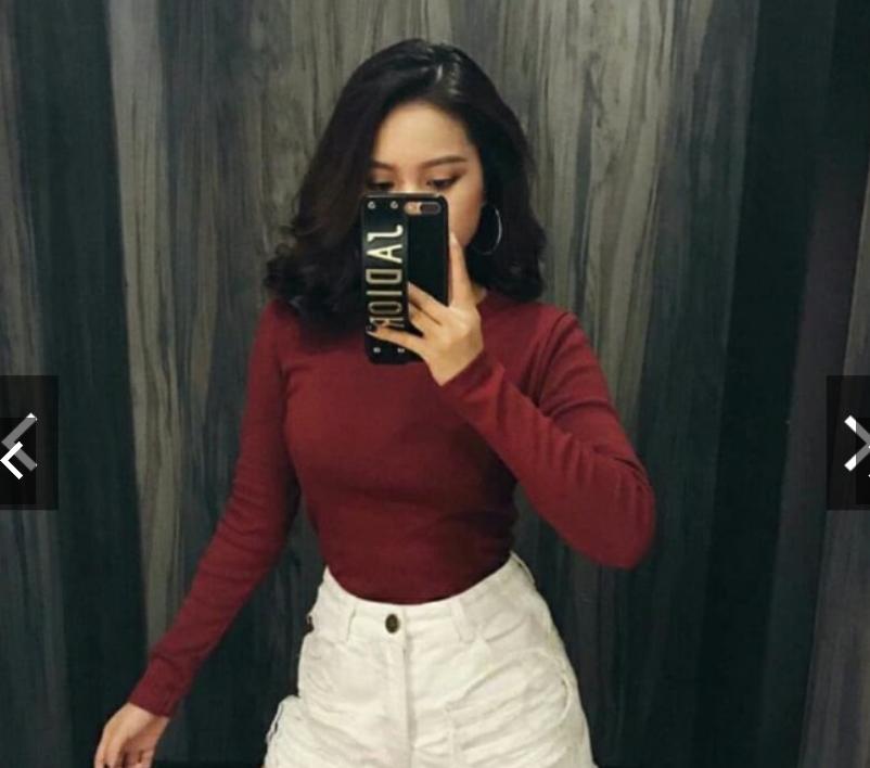 Áo thun gân tay dài Chất liệu : thun gân Size : free size Xưởng nhận ship hàng toàn quốc