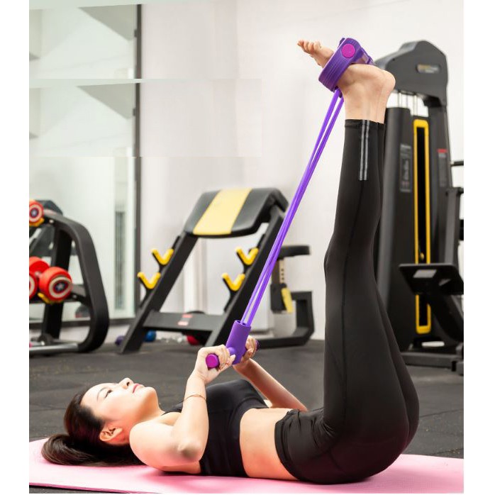 Dây đàn hồi tập cơ bụng