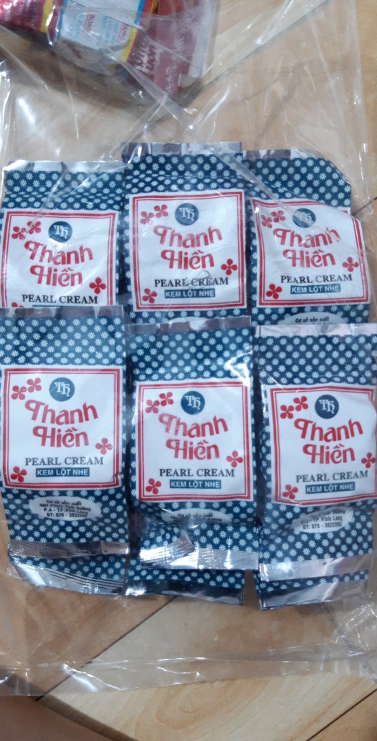 sỉ combo 3 lốc kem thanh hiền (1 lốc 12 hộp)