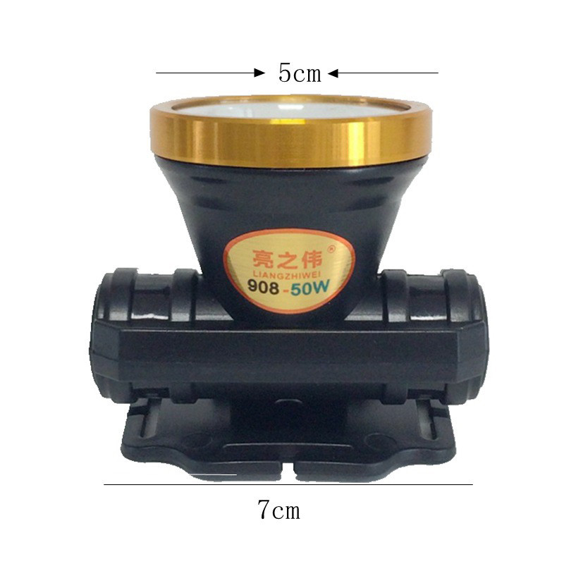 Đèn Pin Sạc Đội Đầu 50W