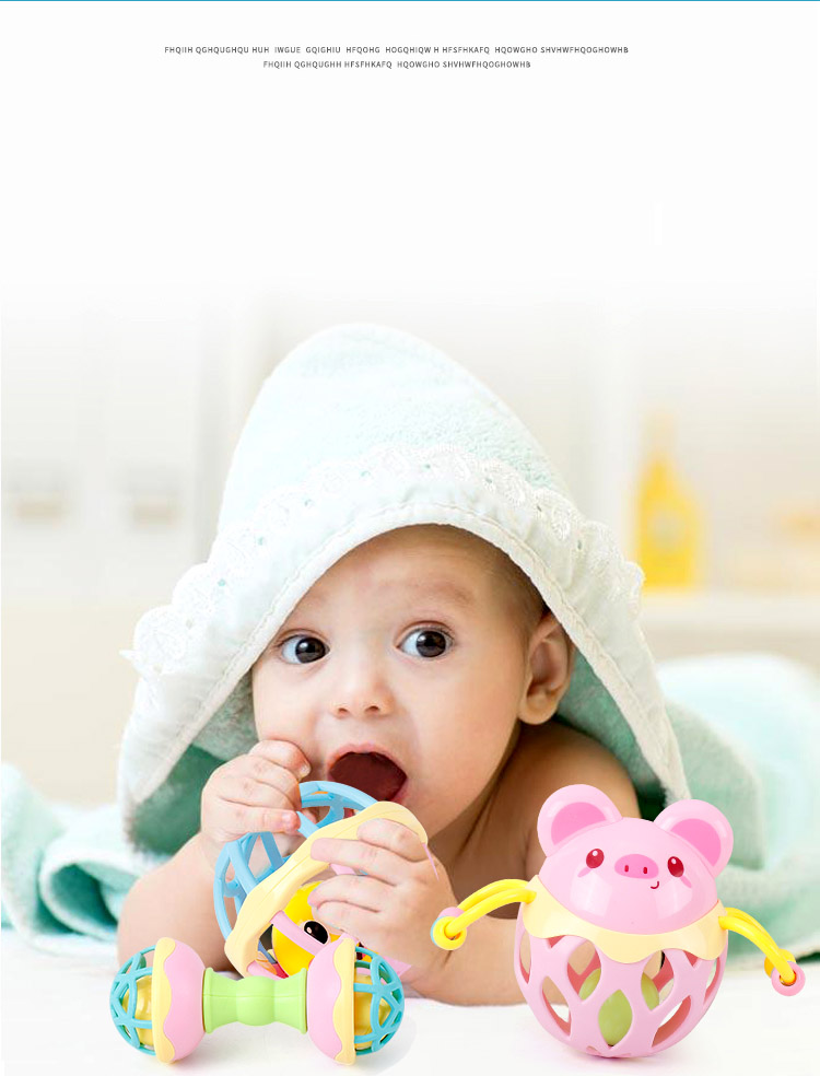 Bộ Set 03 Món Xúc Xắc Lục Lạc Cầm Tay